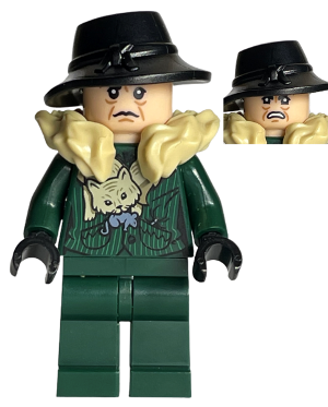 Professor Severus Snape Boggart - Dark Green Outfit, Black Hat (hp173)