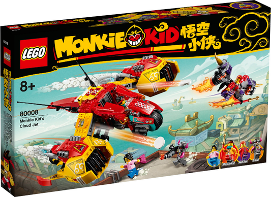 80008 Monkie Kid's Cloud Jet (Retired) LEGO Monkie Kid
