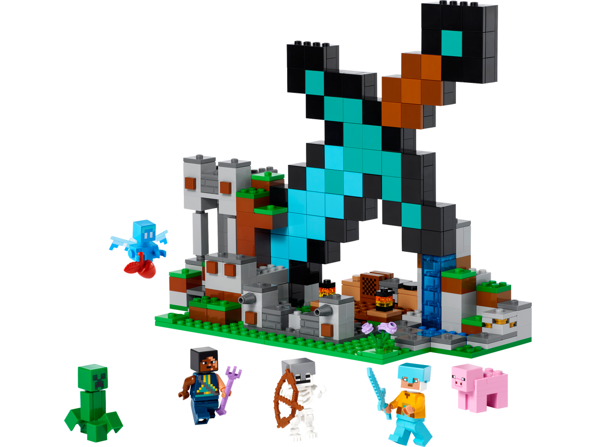 21244 The Sword Outpost (Used) LEGO Minecraft
