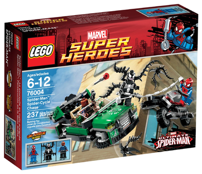 76004 Spider-Man: Spider-Cycle Chase (Retired) LEGO Super Heroes