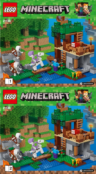 21146 The Skeleton Attack (Used) LEGO Minecraft