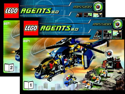 8971 Aerial Defense Unit (Certified) LEGO Agents