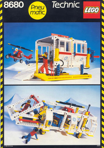 8680 Arctic Rescue Base (Used) LEGO TECHNIC