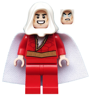Shazam - White Hood, Spongy Cape (sh0592)