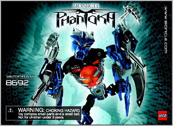 8692 Vamprah (Certified) LEGO BIONICLE