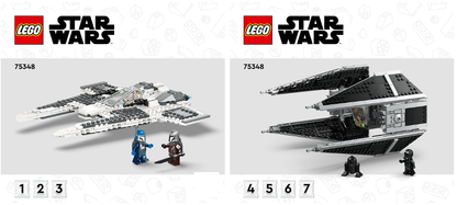 75348 Mandalorian Fang Fighter vs. TIE Interceptor (Certified) LEGO Star Wars