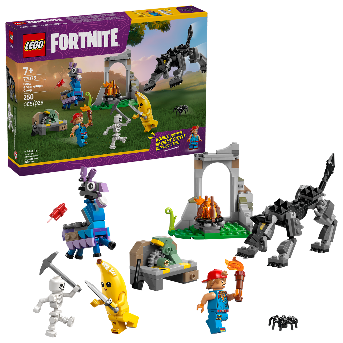 77075 Peely & Sparkplug's Camp (Retired) LEGO Fortnite