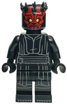 Darth Maul - Horns, Printed Legs, Closed Mouth (sw1333)