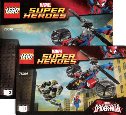 76016 Spider-Helicopter Rescue (Certified) LEGO Super Heroes