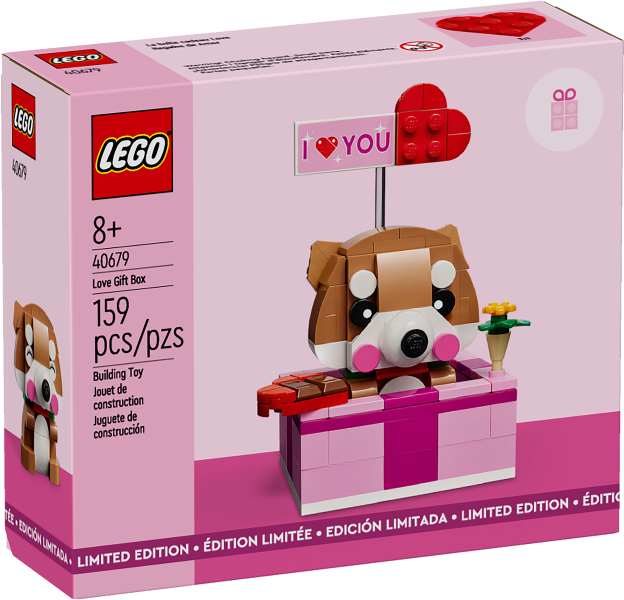 40679 Love Gift Box (Retired) LEGO Seasonal