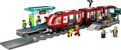 60423 Downtown Streetcar and Station (Certified) LEGO City