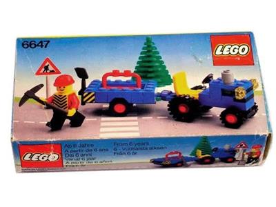 6647 Highway Repair (Retired) LEGO Town