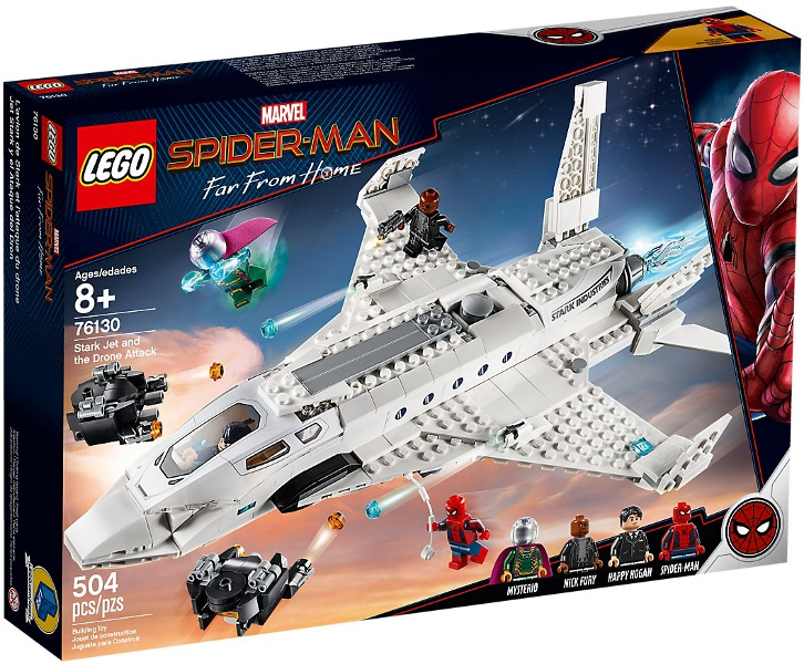 76130 Stark Jet and the Drone Attack (Retired) LEGO Super Heroes