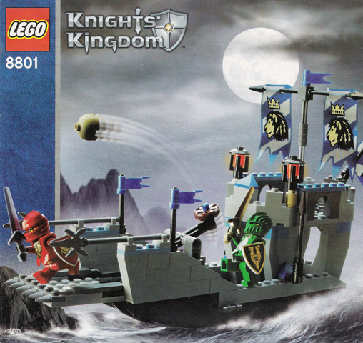 8801 Knights' Attack Barge (Certified) LEGO Castle