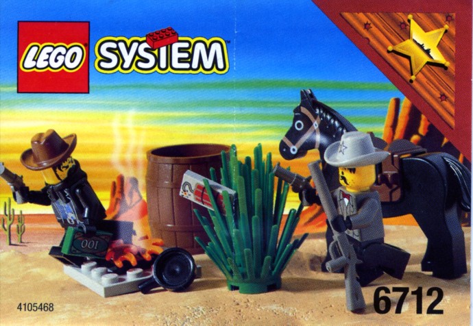 6712 Sheriff's Showdown (Certified) LEGO Western