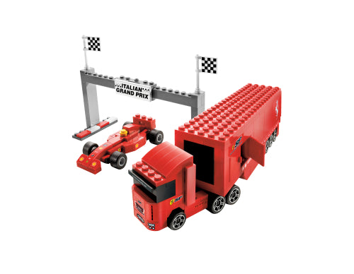 8153 Ferrari F1 Truck (1:55) (Retired) LEGO Racers