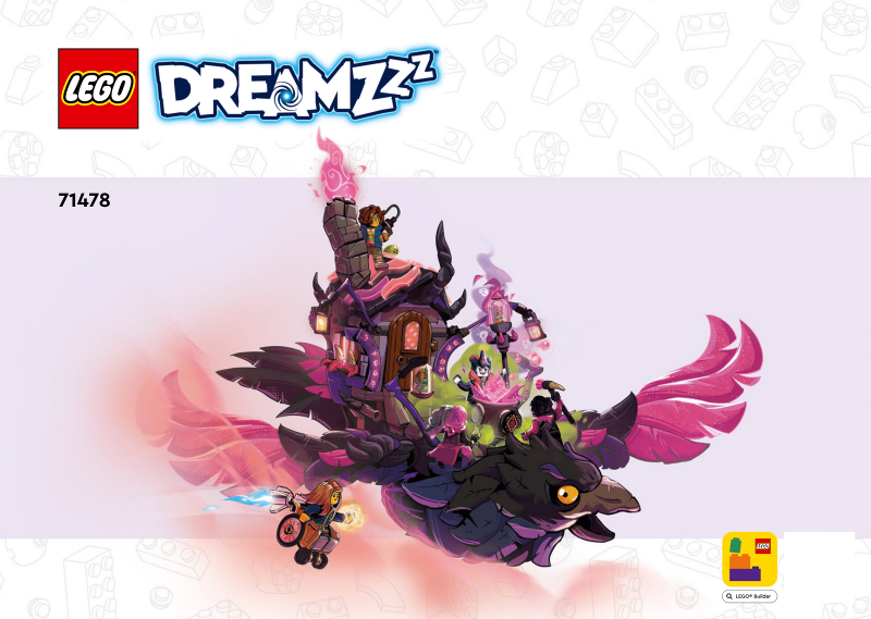71478 The Never Witch's Midnight Raven (Used) LEGO Dreamzzz