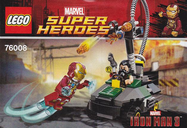 76008 Iron Man vs. The Mandarin: Ultimate Showdown (Used) LEGO Super Heroes