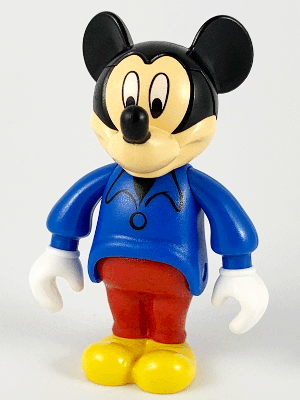 Mickey Mouse Figure with Blue Shirt, Red Pants (4141355) (mck002)