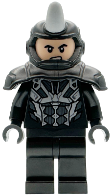Rhino - Shoulder Armor with Light Bluish Gray Horn (sh1098)