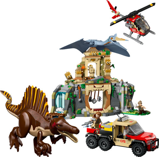 76976 Spinosaurus & Quetzalcoatlus Air Mission (Certified) LEGO Jurassic World