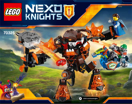 70325 Infernox captures the Queen (Used) LEGO Nexo Knights
