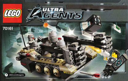 70161 Tremor Track Infiltration (Used) LEGO Ultra Agents