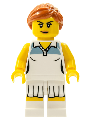 Tennis Player, Series 3 (Minifigure Only) (col046)
