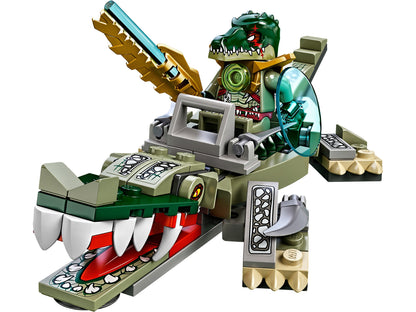 70126 Crocodile Legend Beast (Used) LEGO Legends of Chima