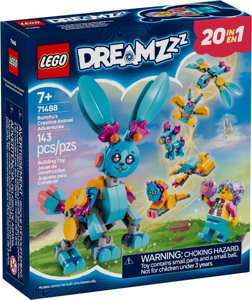 71488 Bunchu's Creative Animal Adventures (Retired) LEGO Dreamzzz