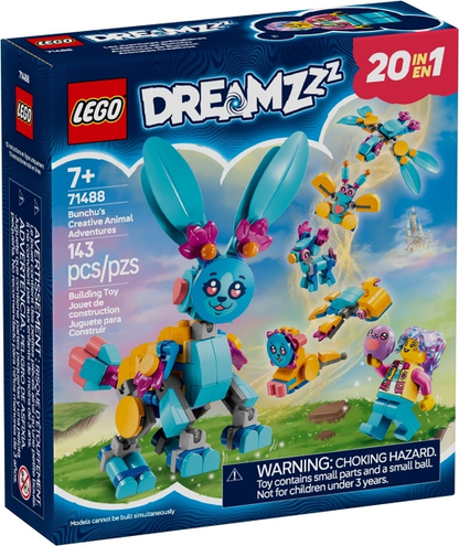 71488 Bunchu's Creative Animal Adventures (Retired) LEGO Dreamzzz
