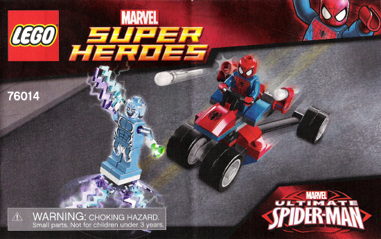 76014 Spider-Trike vs. Electro (Used) LEGO Super Heroes