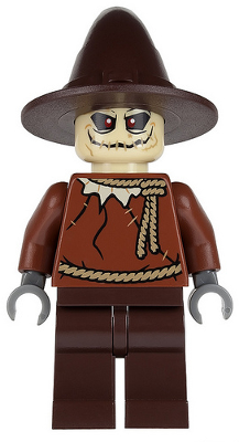 Scarecrow - Dark Brown Wizard / Witch Hat (sh0058)