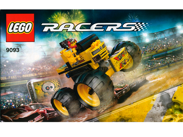 9093 Bone Cruncher (Certified) LEGO Racers