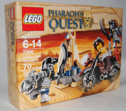 7306 Golden Staff Guardians (Retired) LEGO Pharaohs Quest