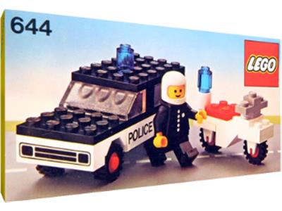 644 Police Mobile Patrol (Retired) LEGO Town