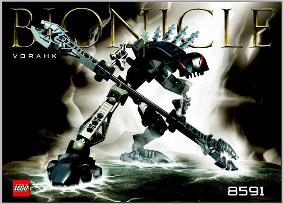 8591 Rahkshi Vorahk (Used) LEGO BIONICLE