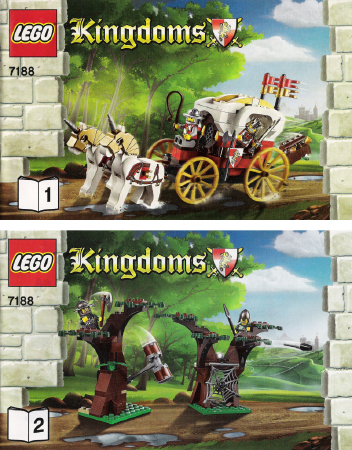 7188 King's Carriage Ambush (Certified) LEGO Castle