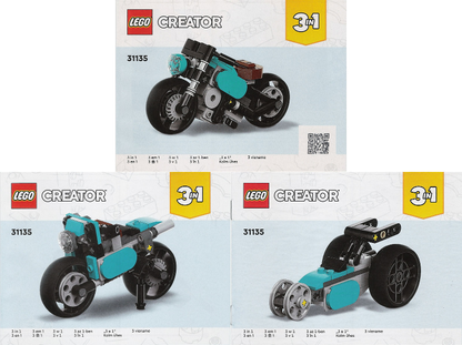 31135 Vintage Motorcycle (Used) LEGO Creator