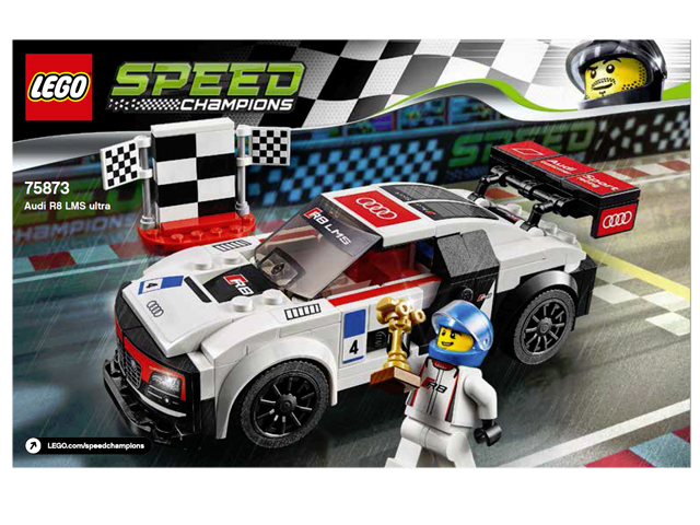 75873 Audi R8 LMS ultra (Certified) LEGO Speed Champions
