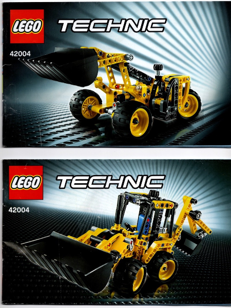 42004 Mini Backhoe Loader (Certified) LEGO TECHNIC
