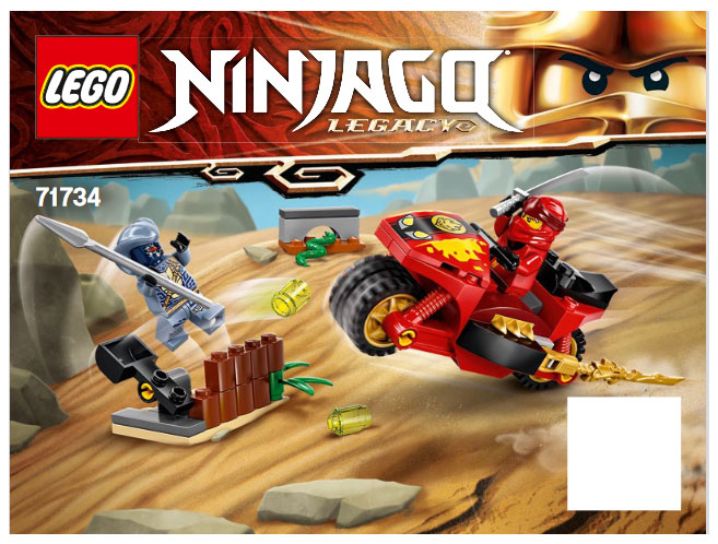 71734 Kai's Blade Cycle (Certified) LEGO Ninjago