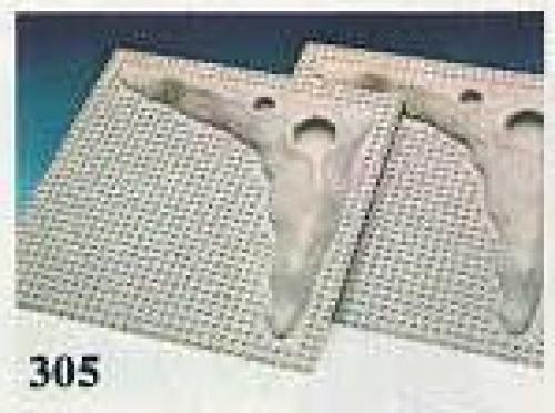 305 Two Crater Plates (Used) LEGO Space