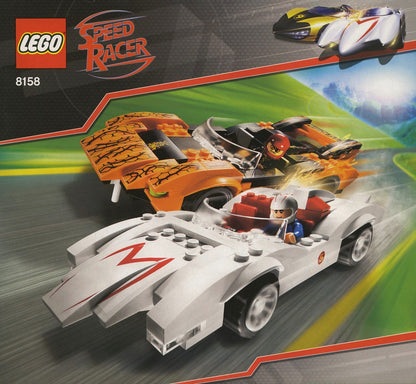 8158 Speed Racer & Snake Oiler (Used) LEGO Speed Racer