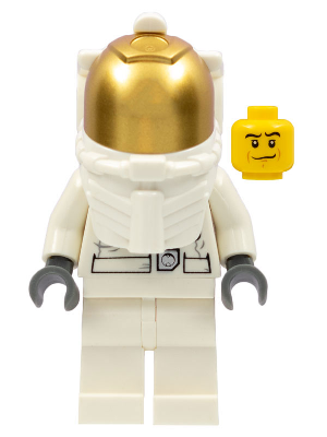 Astronaut, White Legs, Underwater Helmet, Visor (cty0384)