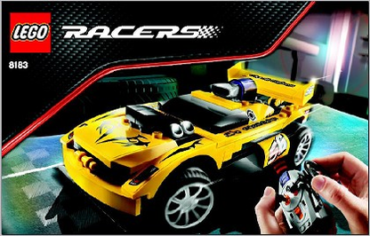 8183 Track Turbo RC (Certified) LEGO Racers