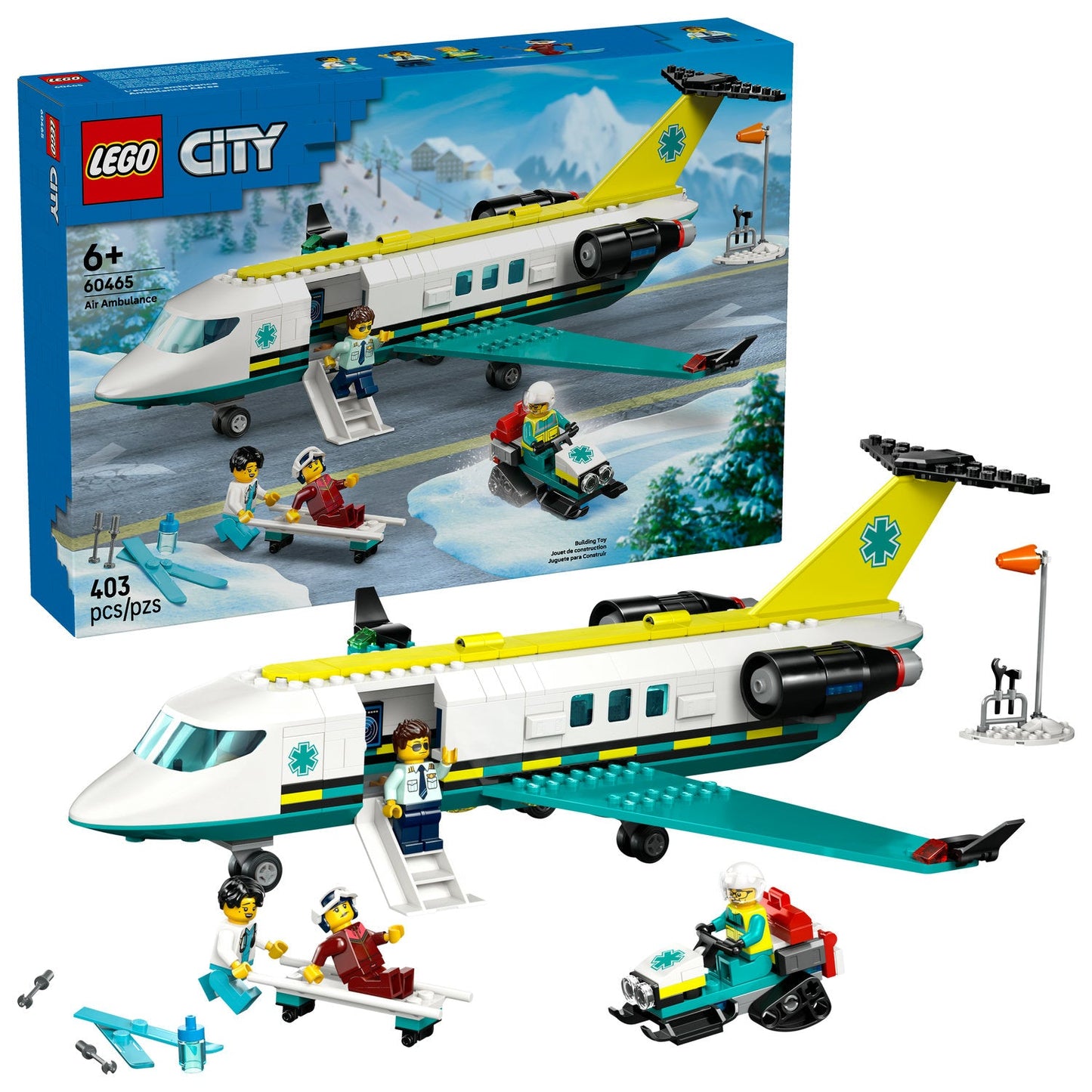 60465 Emergency Air Ambulance Airplane
