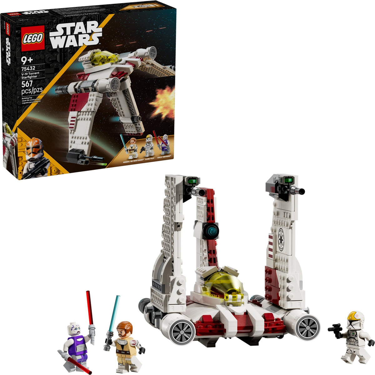 75432 V-19 Torrent Starfighter (Retired) LEGO Star Wars