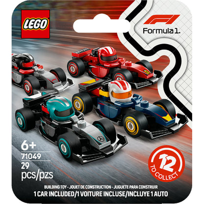 71049 F1 Collectible Race Cars (Retired) LEGO Collectible Minifigures
