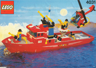 4031 Firefighter (Certified) LEGO Boats